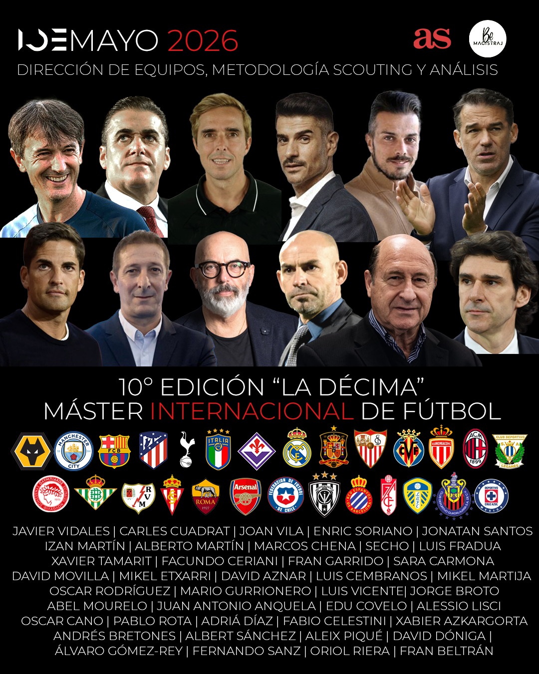 10 edición Máster Internacional - Promoción Black Friday 6 cuotas 300€